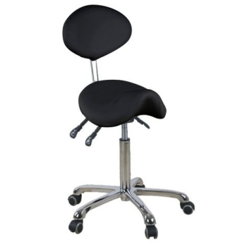 TABORET KOSMETYCZNY 1025 CZARNY GIOVANNI